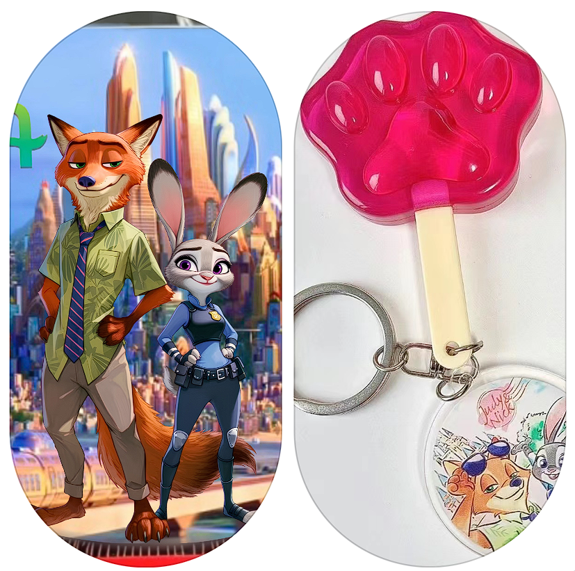 Judy the Bunny and Nick the FoxMagic Thermal Color-Changing Mug
